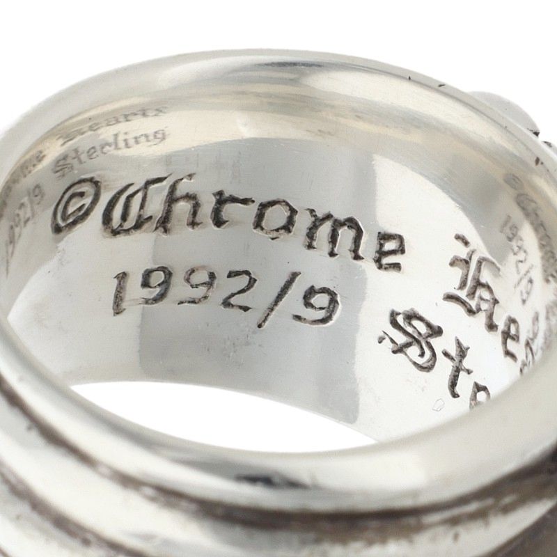 Chrome Hearts Dagger Sterling Silver Ring Size ONE SIZE