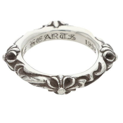 Chrome Hearts SBT Band 925 Silver Ring Size 17.5