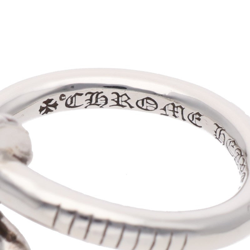 Chrome Hearts 925 NAIL CRSBALL Silver Ring Size 16.5