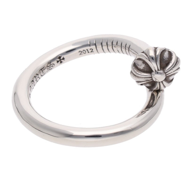 Chrome Hearts 925 NAIL CRSBALL Silver Ring Size 16.5