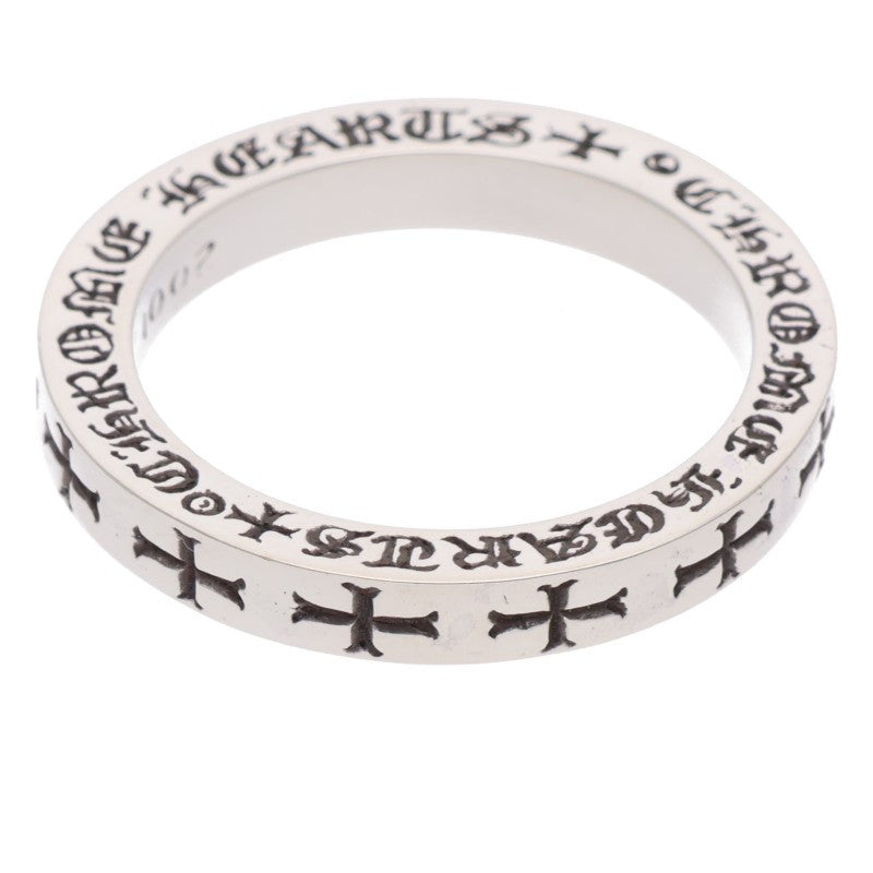 Chrome Hearts 925 3mm Spacer Silver Ring Size ONE SIZE