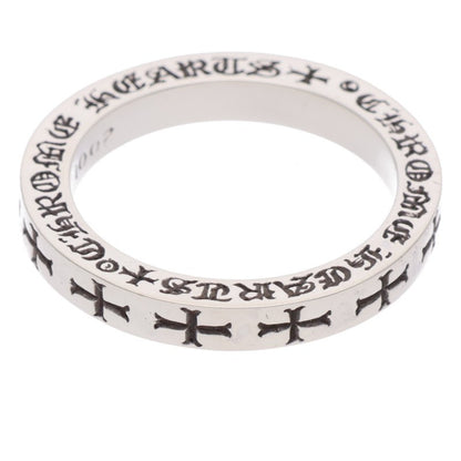 Chrome Hearts 925 3mm Spacer Silver Ring Size ONE SIZE