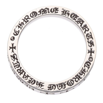 Chrome Hearts 925 3mm Spacer Silver Ring Size ONE SIZE