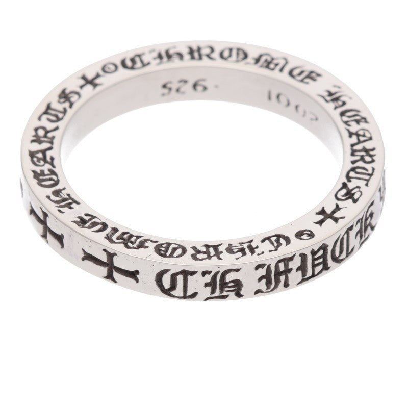 Chrome Hearts 925 3mm Spacer Silver Ring Size ONE SIZE