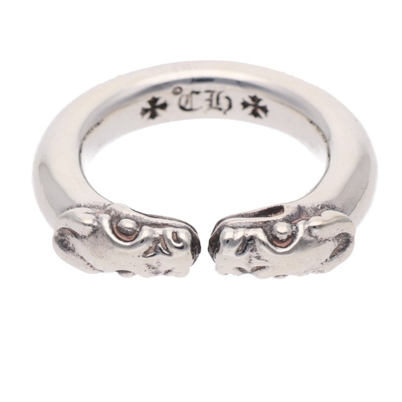 Chrome Hearts 925 DOUBLE DOG Ring Size ONE SIZE