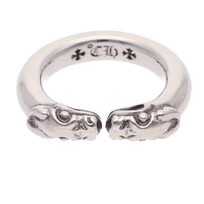 Chrome Hearts 925 DOUBLE DOG Ring Size ONE SIZE