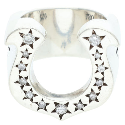 TENDERLOIN T-H.S RING SILVER STONE 925 Ring Size JP 9