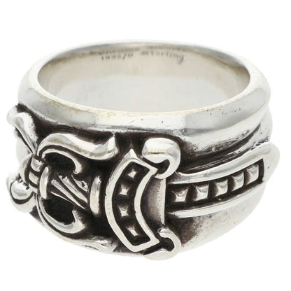 Chrome Hearts Dagger Sterling Silver Ring Size 12.5