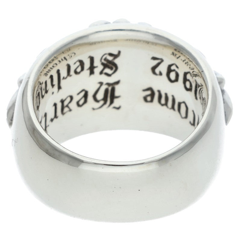 Chrome Hearts FLRL CRS Floral Silver Ring Size ONE SIZE