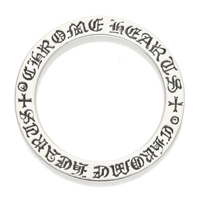 Chrome Hearts 3mm Spacer Plain 925 Silver Ring Size ONE SIZE