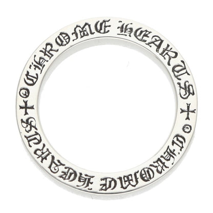 Chrome Hearts 3mm Spacer Plain 925 Silver Ring Size ONE SIZE