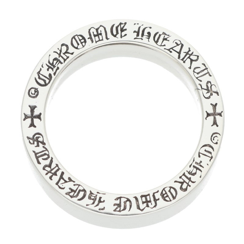 Chrome Hearts 6mm Spacer Plain 925 Silver Ring Size ONE SIZE