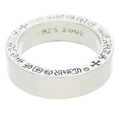Chrome Hearts 6mm Spacer Plain 925 Silver Ring Size ONE SIZE