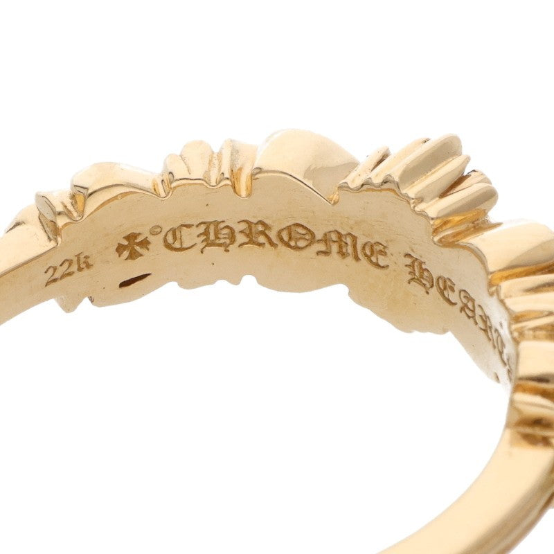 Chrome Hearts 22K Baby Classic Gold Ring Size ONE SIZE