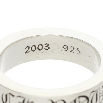 Chrome Hearts 6mm Spacer Fuck You Silver Ring Size ONE SIZE