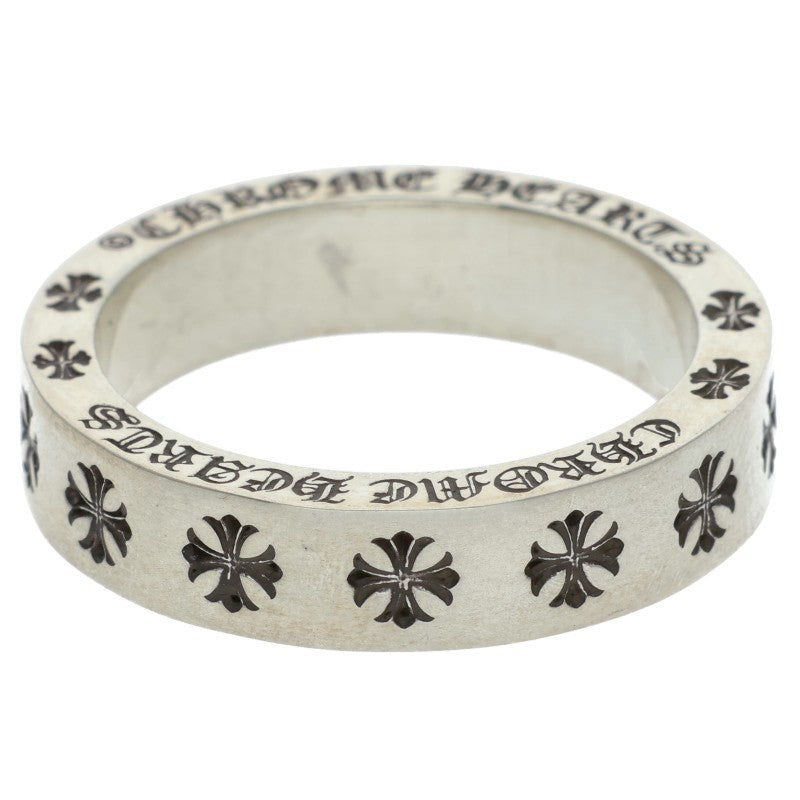 Chrome Hearts 925 6mm Spacer Forever Silver Ring Size 26.5