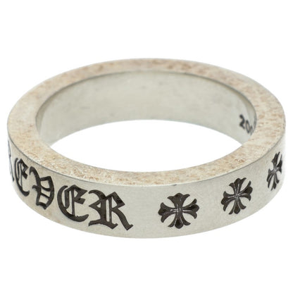 Chrome Hearts 925 6mm Spacer Forever Silver Ring Size 26.5