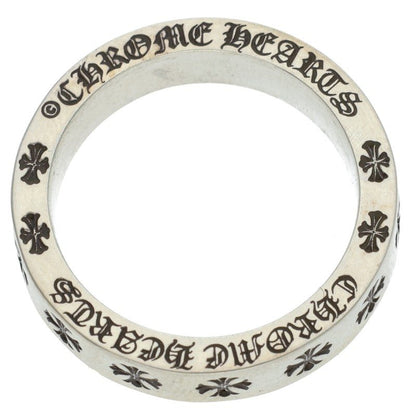 Chrome Hearts 925 6mm Spacer Forever Silver Ring Size 26.5