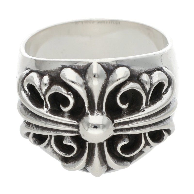 Chrome Hearts Keeper Sterling Silver Ring Size ONE SIZE