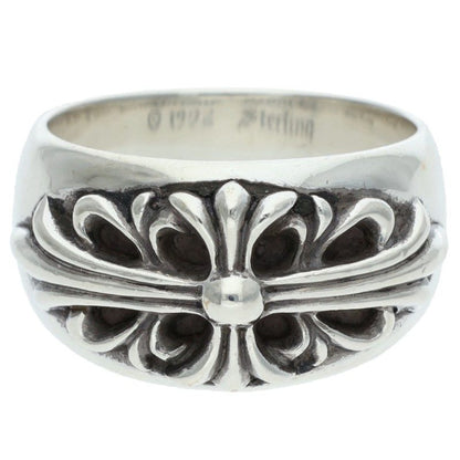 Chrome Hearts FLRL CRS Floral Silver Ring Size ONE SIZE