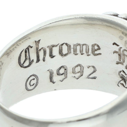 Chrome Hearts FLRL CRS Floral Silver Ring Size ONE SIZE