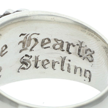Chrome Hearts FLRL CRS Floral Silver Ring Size ONE SIZE