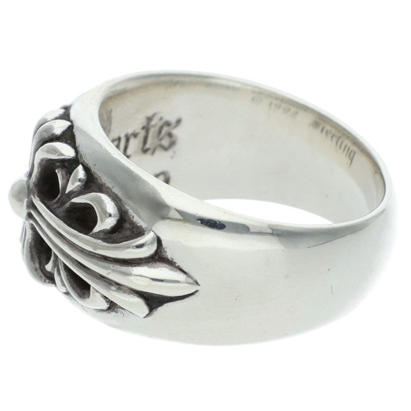 Chrome Hearts FLRL CRS Floral Silver Ring Size ONE SIZE