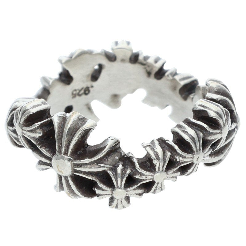 Chrome Hearts PLUS WAVE Silver Ring Size ONE SIZE