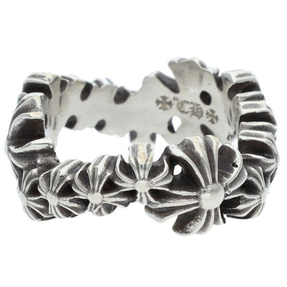 Chrome Hearts PLUS WAVE Silver Ring Size ONE SIZE