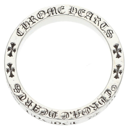 Chrome Hearts 6mm Spacer F*** You Silver Ring Size 23.5