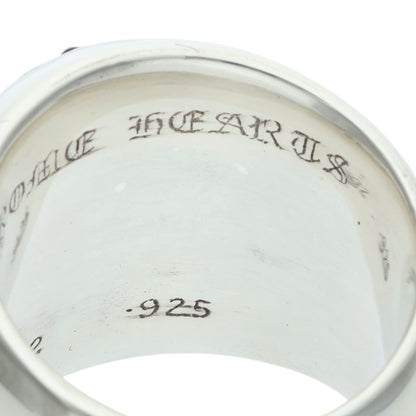 Chrome Hearts Classic Oval Cross Silver Ring Size JP 28