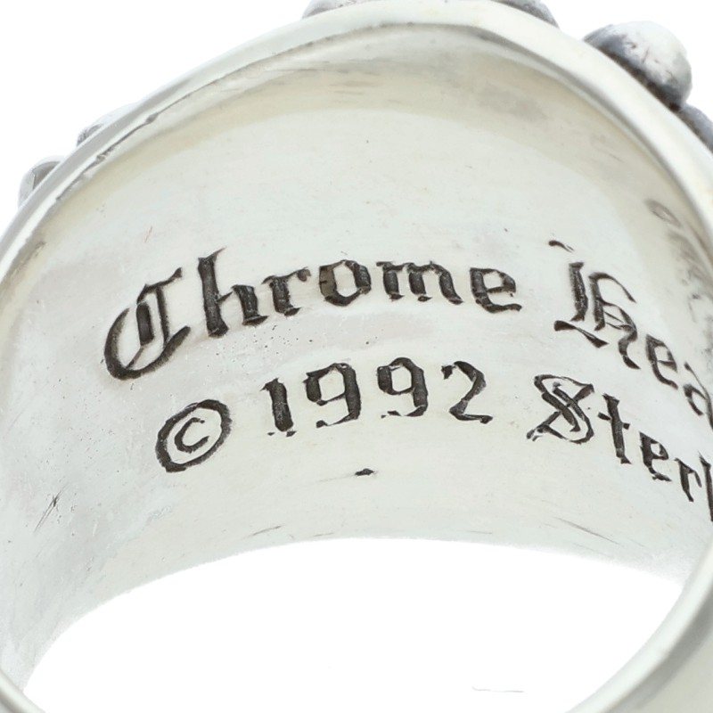 Chrome Hearts Keeper Silver Ring Size ONE SIZE