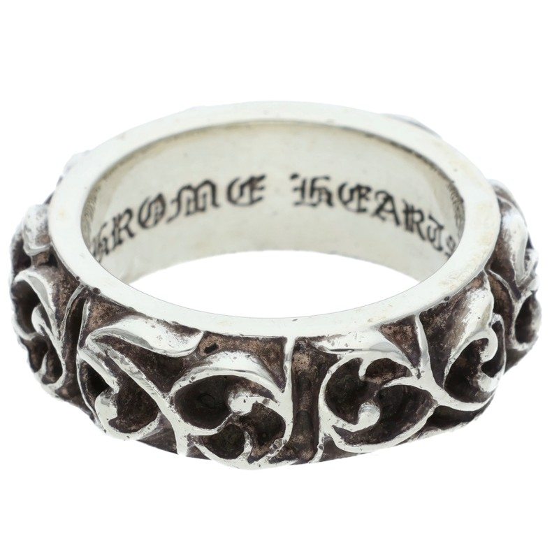 Chrome Hearts ETRNITY VINE BAND Silver Ring Size 16.5