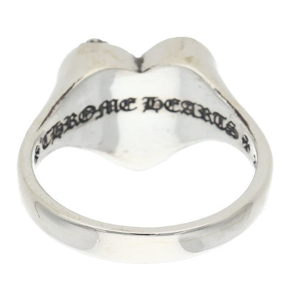 Chrome Hearts R.I.P. Heart Silver Ring Size ONE SIZE