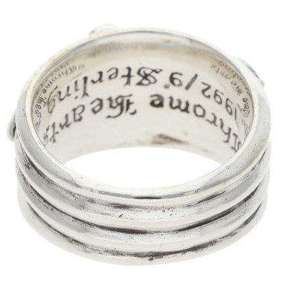 Chrome Hearts Dagger Sterling Silver Ring Size 17.5