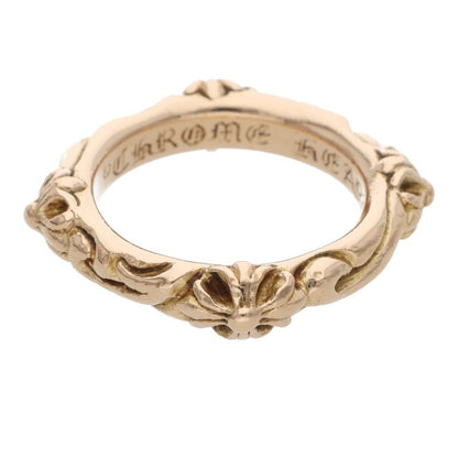 Chrome Hearts 22K SBT Band Gold Ring Size 16.5