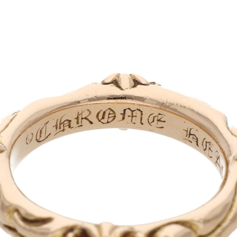 Chrome Hearts 22K SBT Band Gold Ring Size 16.5