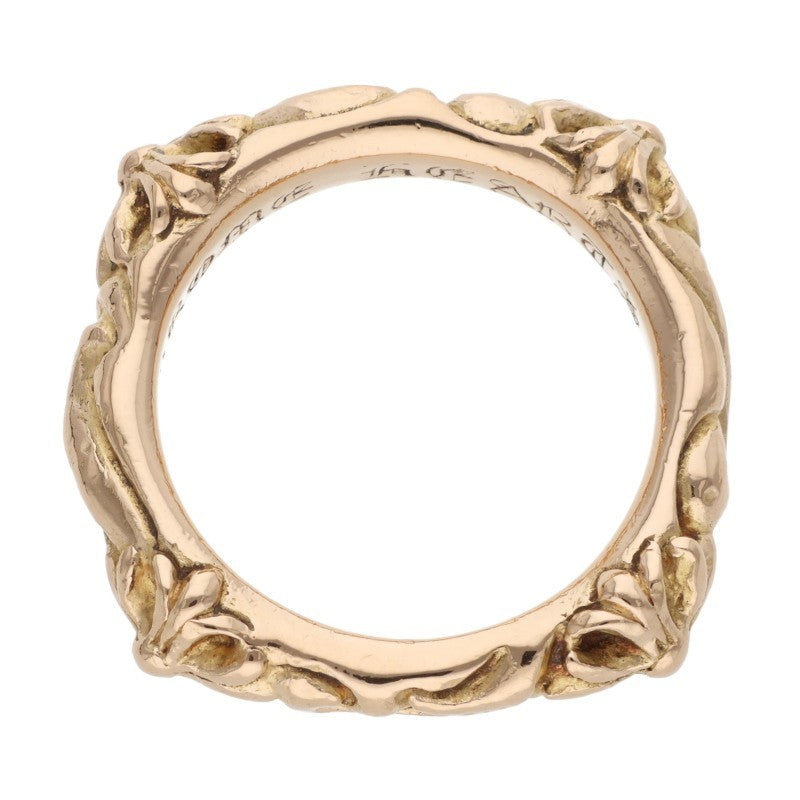Chrome Hearts 22K SBT Band Gold Ring Size 16.5
