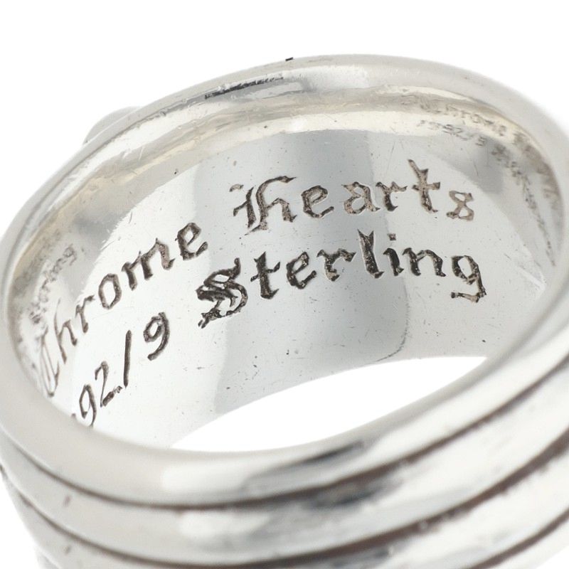 Chrome Hearts Dagger Sterling Silver Ring Size 19.5