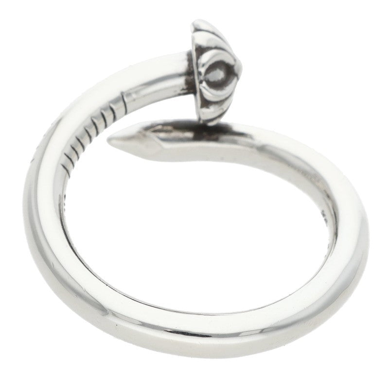 Chrome Hearts NAIL CRSBALL 925 Silver Ring Size ONE SIZE