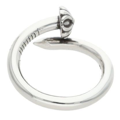 Chrome Hearts NAIL CRSBALL 925 Silver Ring Size ONE SIZE
