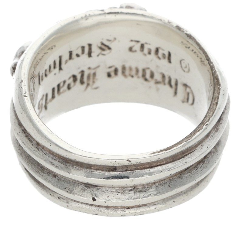 Chrome Hearts Dagger Sterling Silver Ring Size 19.5