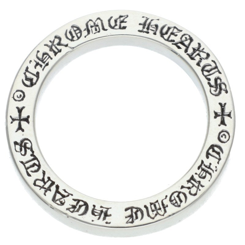 Chrome Hearts 3mm Spacer Plain Silver Ring Size ONE SIZE