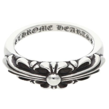 Chrome Hearts Baby Classic Floral Silver Ring Size 14.5