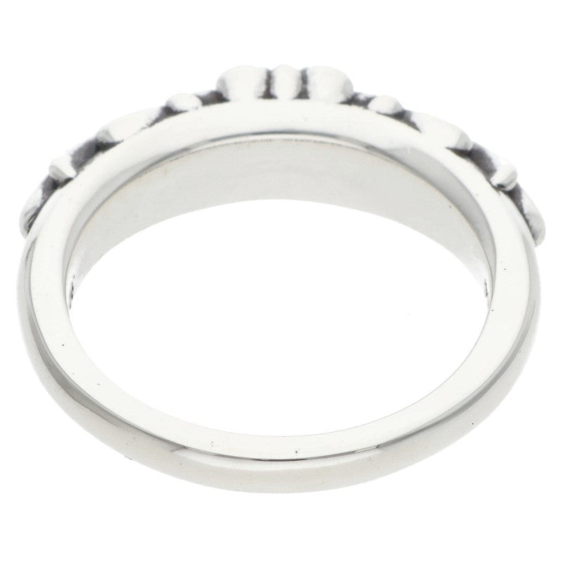 Chrome Hearts Baby Classic Floral Silver Ring Size 14.5