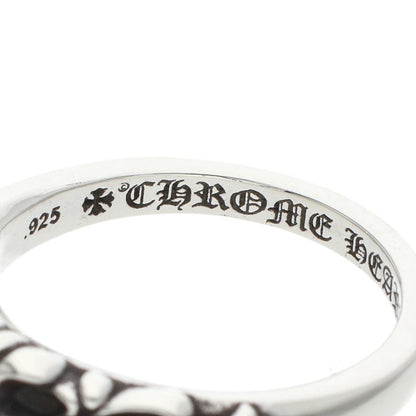 Chrome Hearts Baby Classic Floral Silver Ring Size 14.5