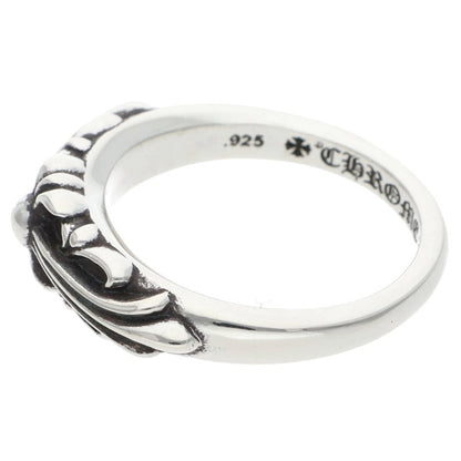 Chrome Hearts Baby Classic Floral Silver Ring Size 14.5