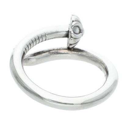Chrome Hearts NAIL CRSBALL Silver Ring Size JP 18