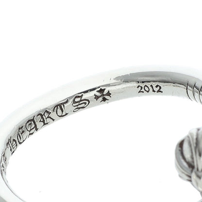 Chrome Hearts NAIL CRSBALL Silver Ring Size JP 18