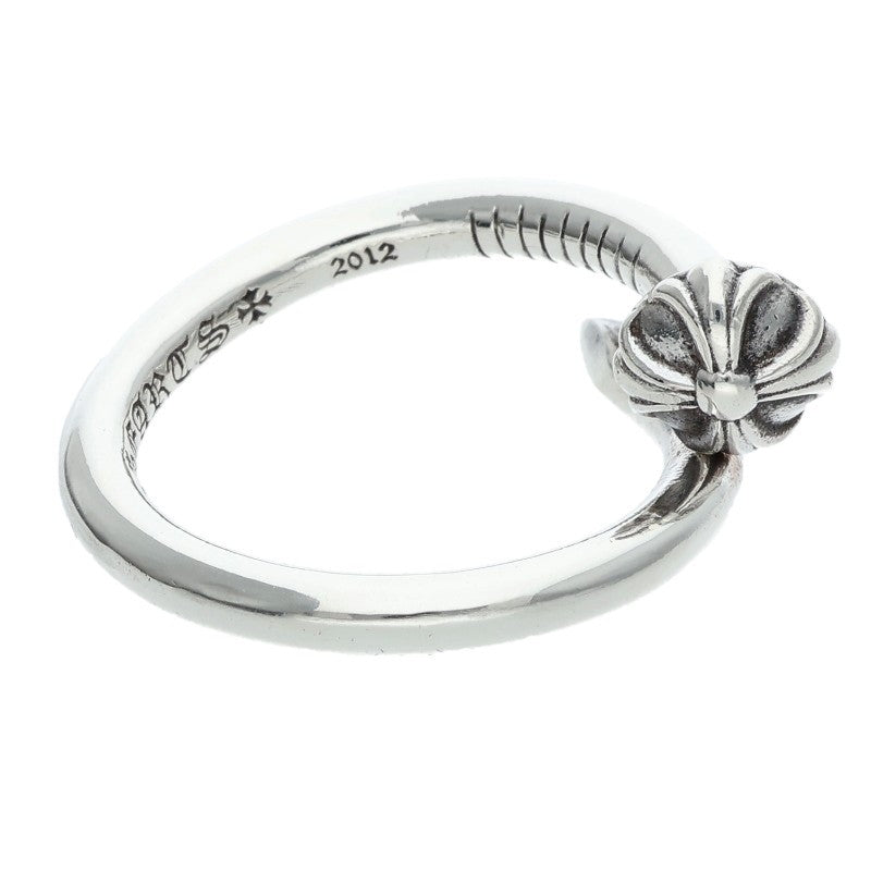 Chrome Hearts NAIL CRSBALL Silver Ring Size JP 18